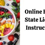 Online FSSAI State License Instructions￼